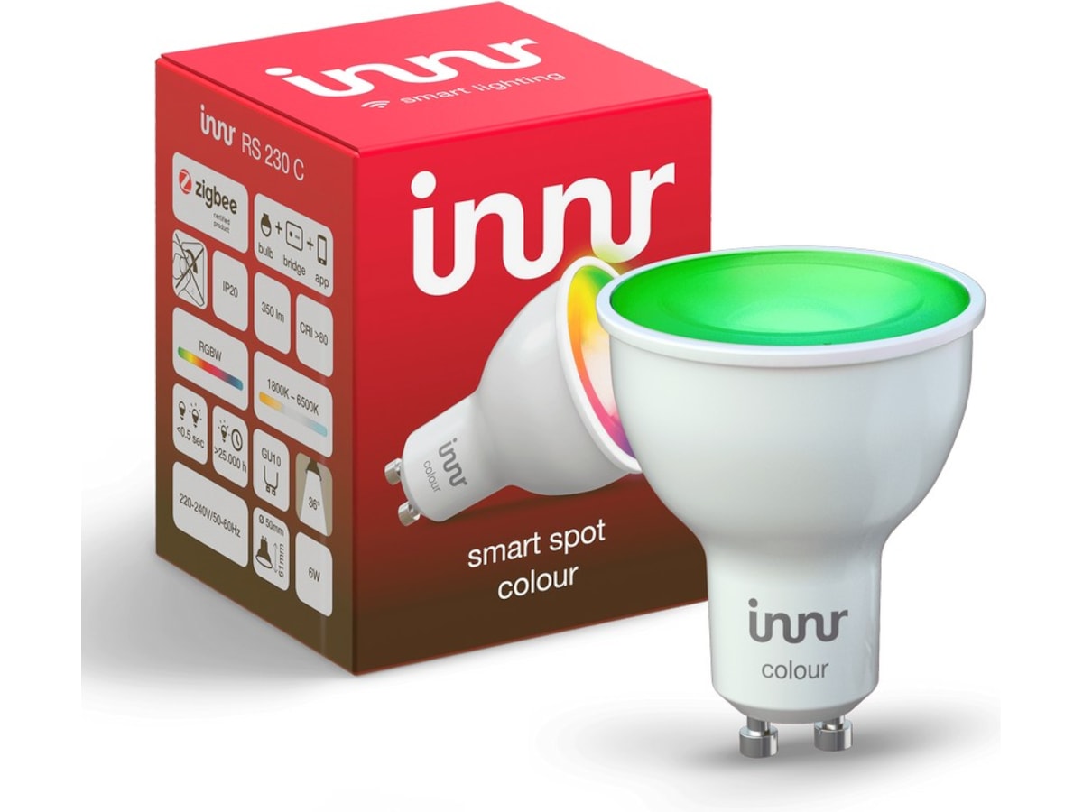 Innr smart spot GU10 farge Lyspærer & LED-pærer