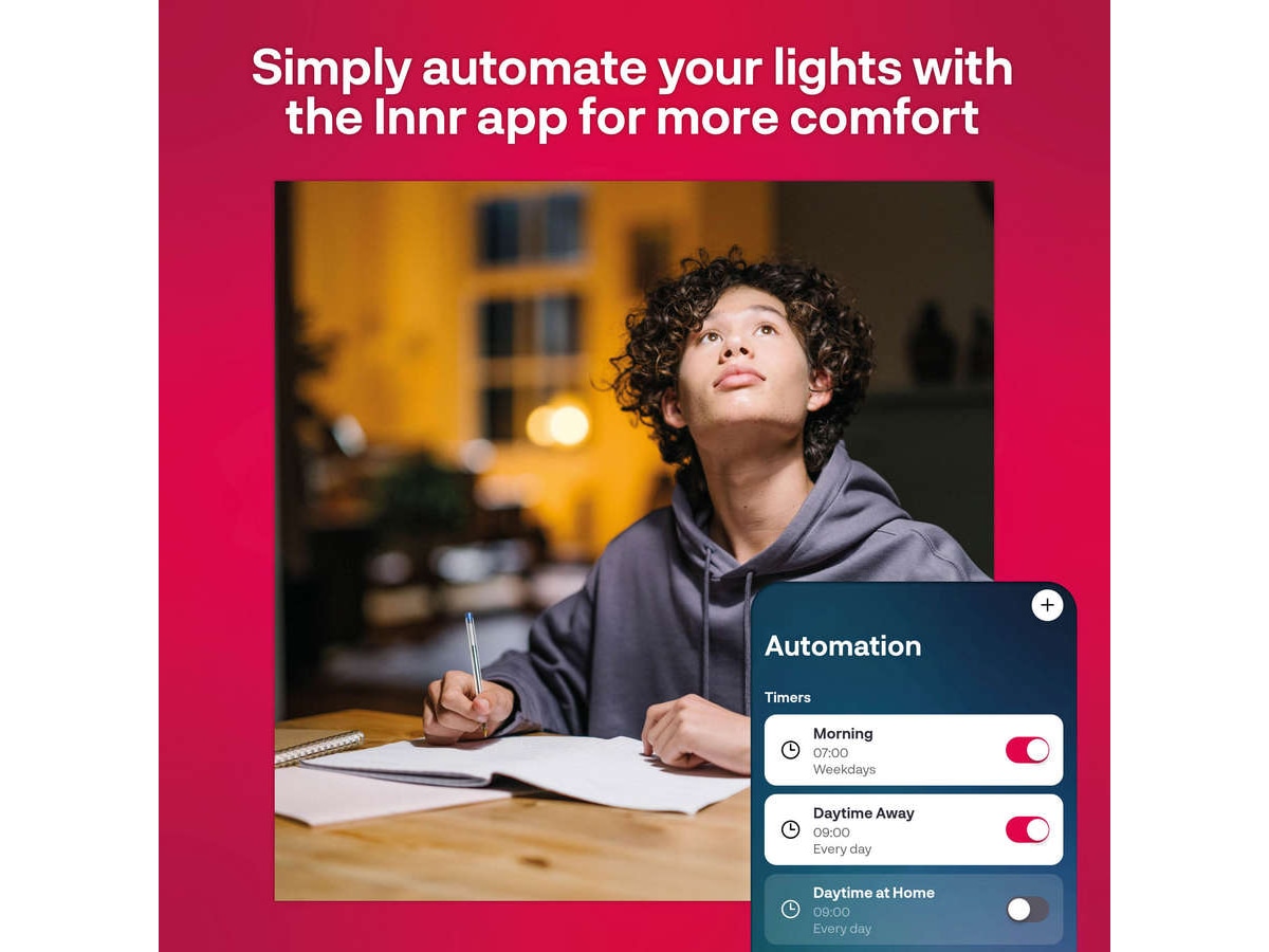 Innr smart lys E14 ambiance hvit 2 pack Lyspærer & LED-pærer