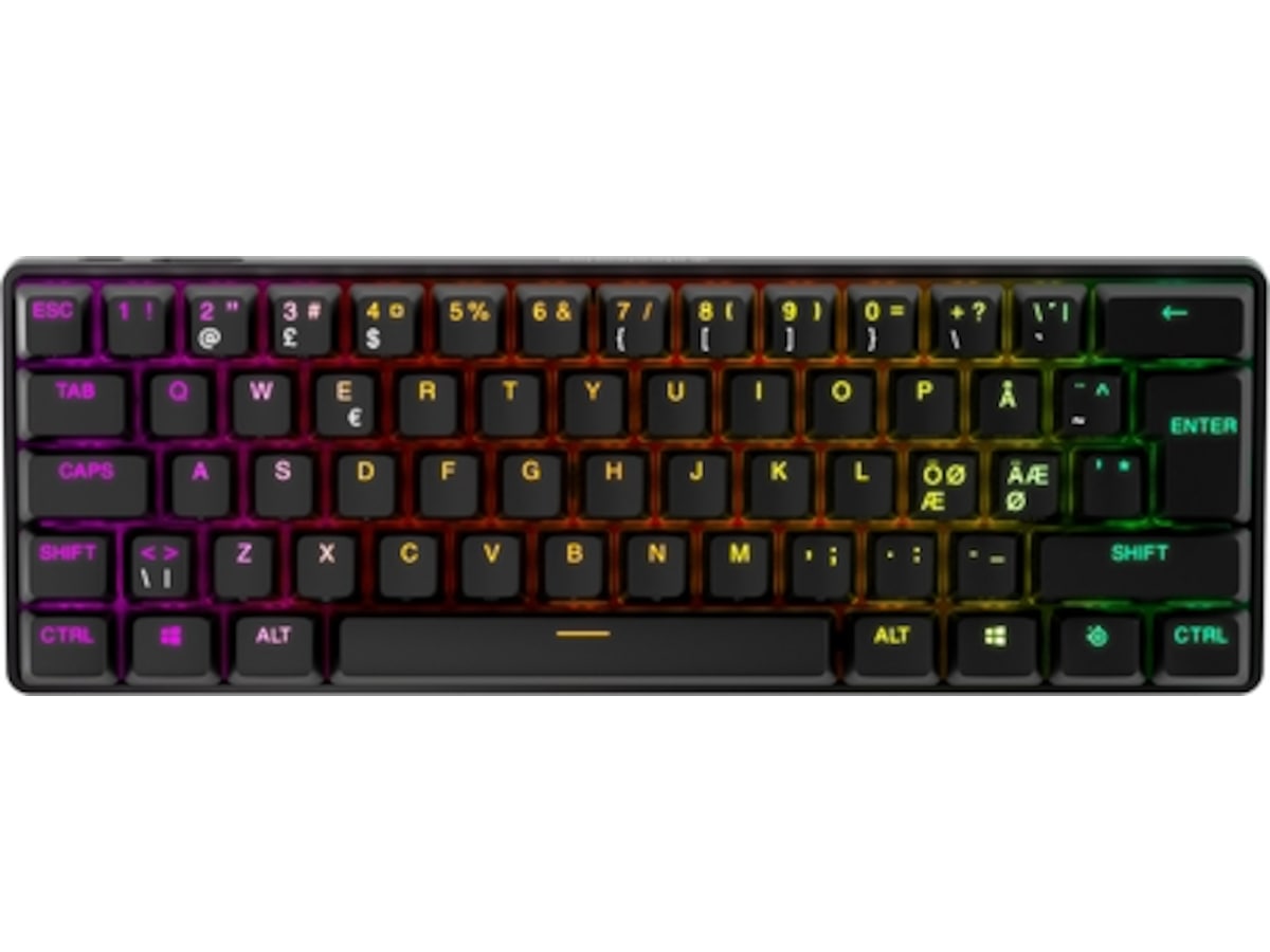 Steelseries Apex Pro Mini Wireless Gaming Tastatur (sort)  -B-Grade Demo tastatur