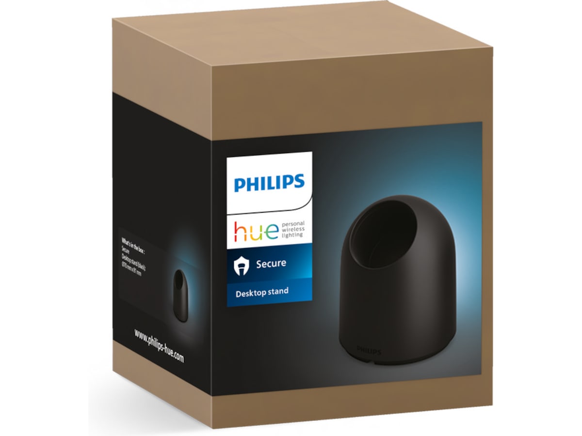 Philips Hue Secure-skrivebordstativ (sort) Tilbehør til overvåkningskameraer