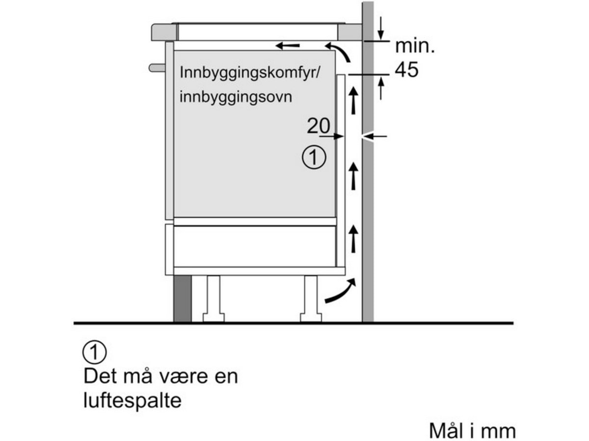 Siemens iQ100 EU611BEB5X Induksjonstopp (sort) Induksjonstopp