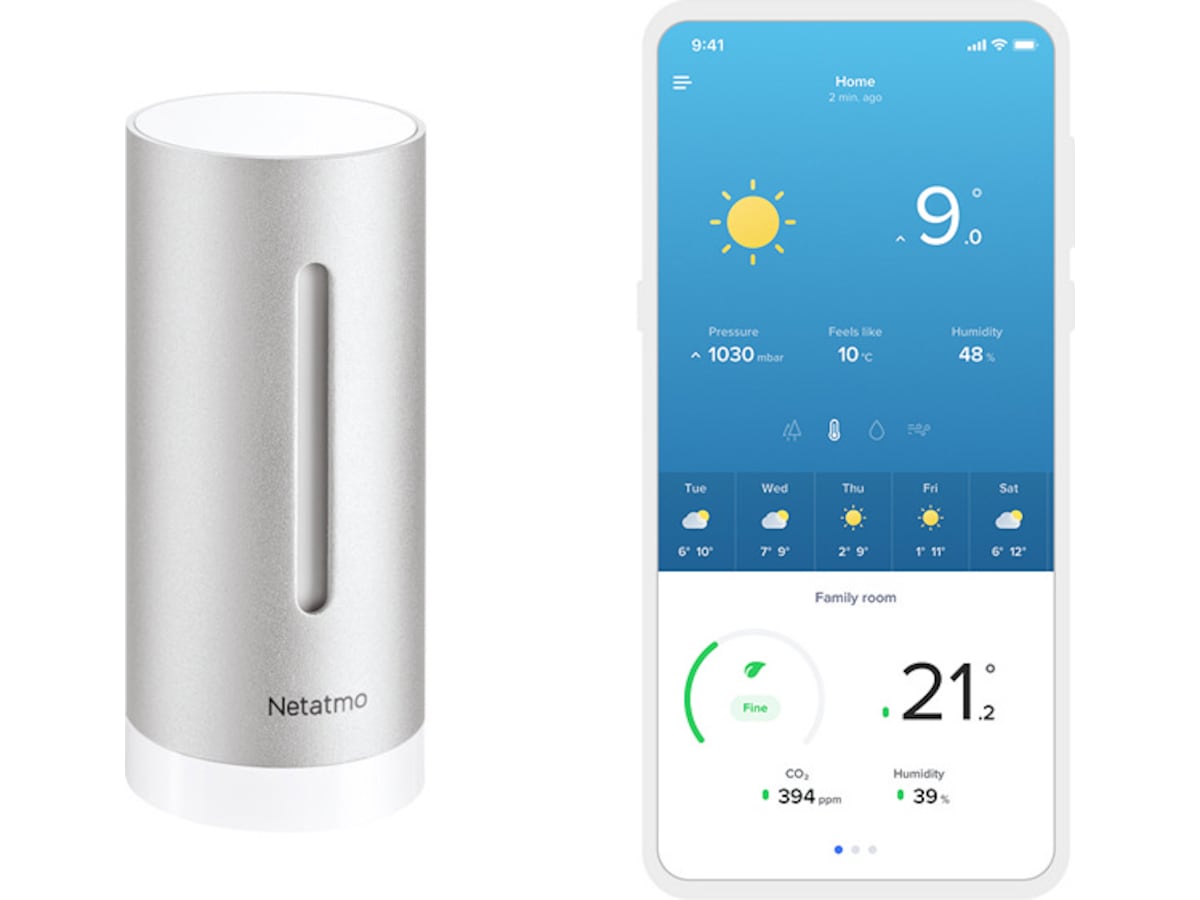 Netatmo Smart Ekstra Modul Værstasjoner