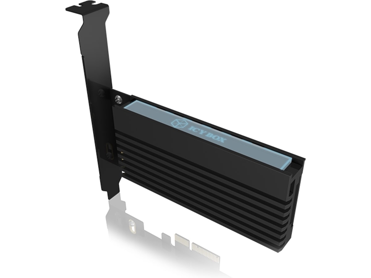 ICY BOX PCIe card with M.2 M-Key socket Harddisk