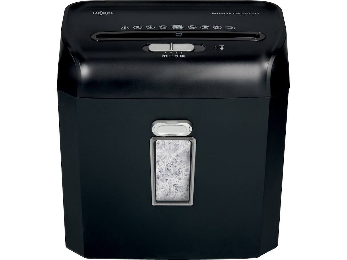 Rexel Makuleringsmaskin ProMax QS RPX612 krysskutt P4