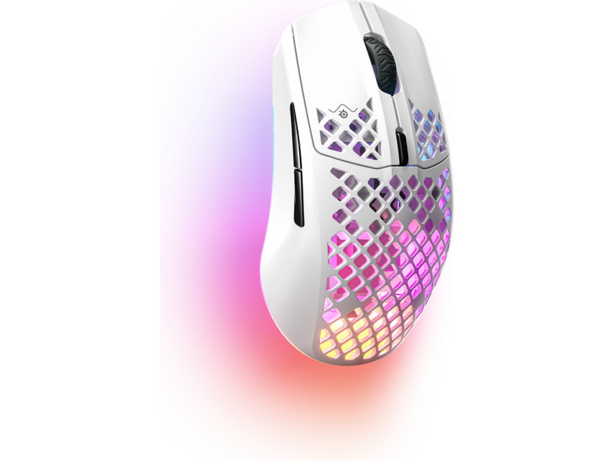 Steelseries Aerox 3 Trådløs Gamingmus (hvit) Gamingmus