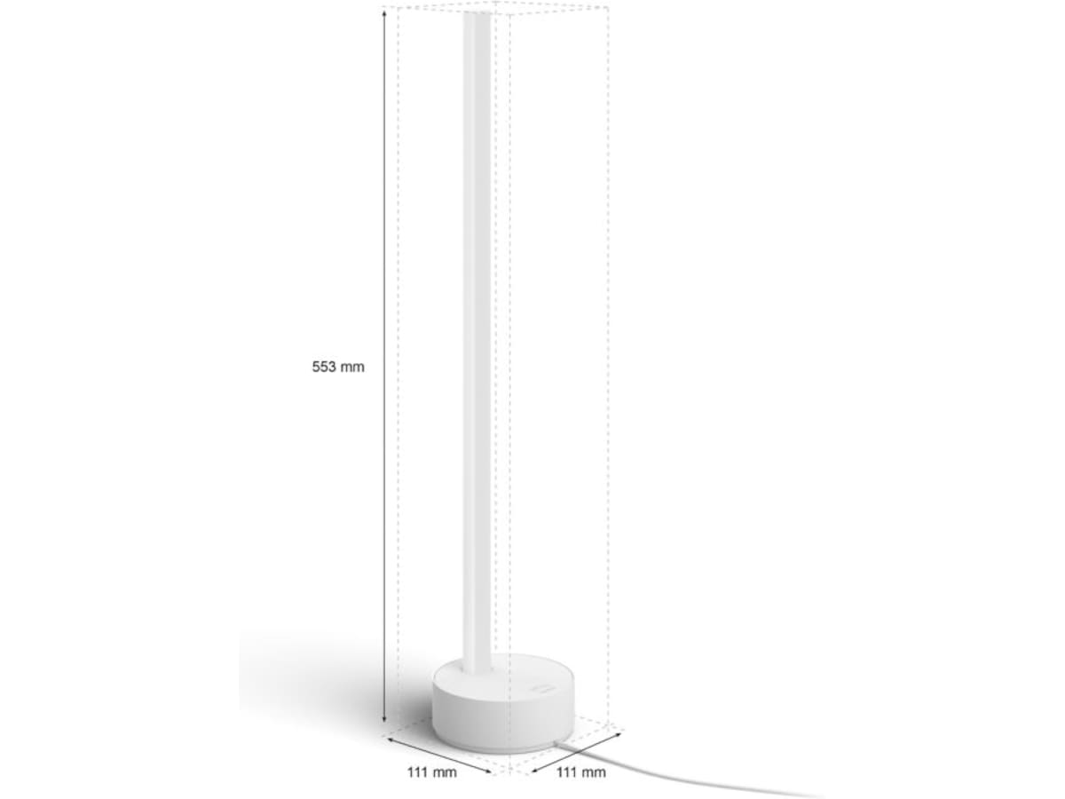 Philips Hue Gradient Signe bordlampe (hvit) Gulvlampe