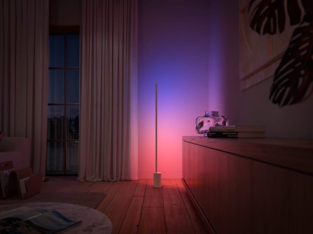 Philips Hue Gradient Signe gulvlampe (hvit) Gulvlampe