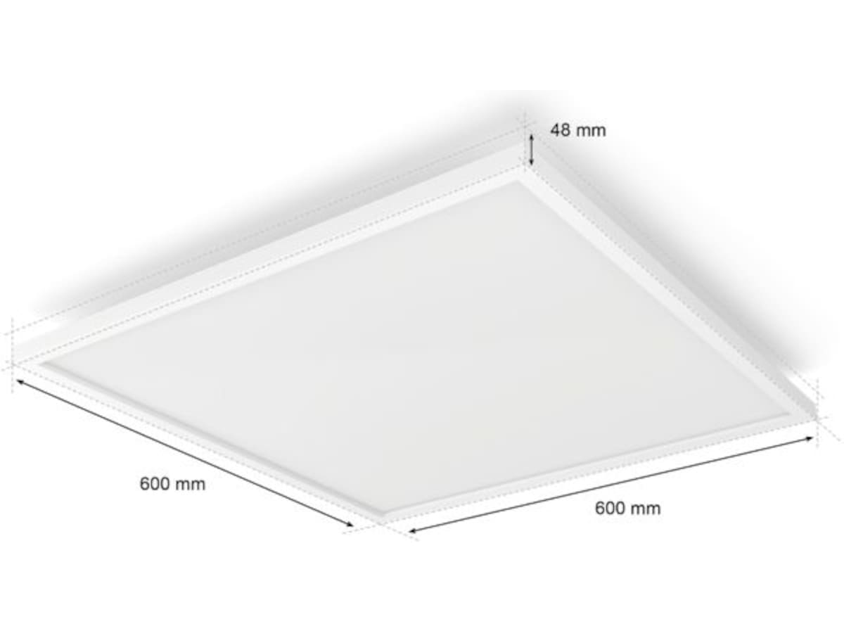 Philips Hue Surimu panellys 60W (hvit) Taklampe