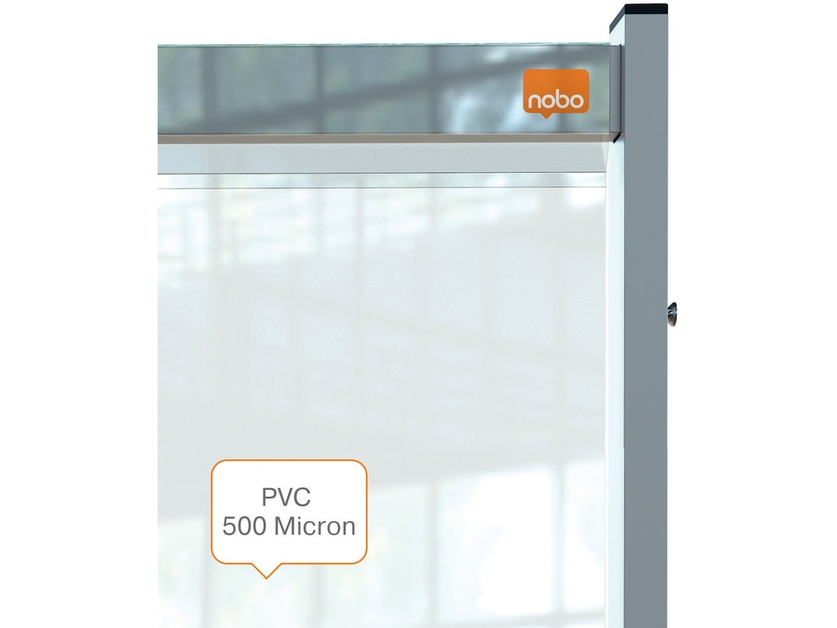 Nobo bordskjerm modul Premium Plus - 75x82cm Tilbehør til arbeidssteder og avlukker