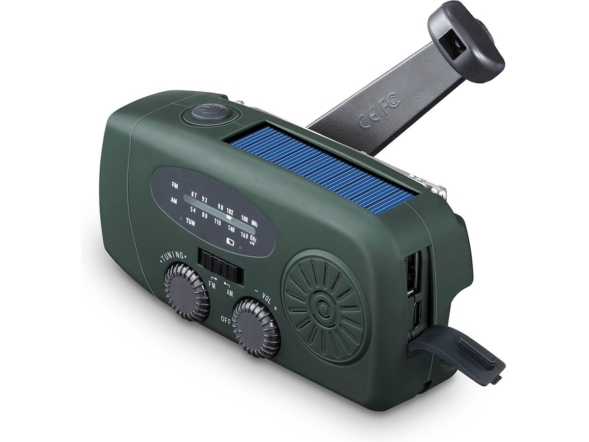 Andersson EYF-C2000 FM/AM sveiveradio med solcellepanel Radio & musikkspillere