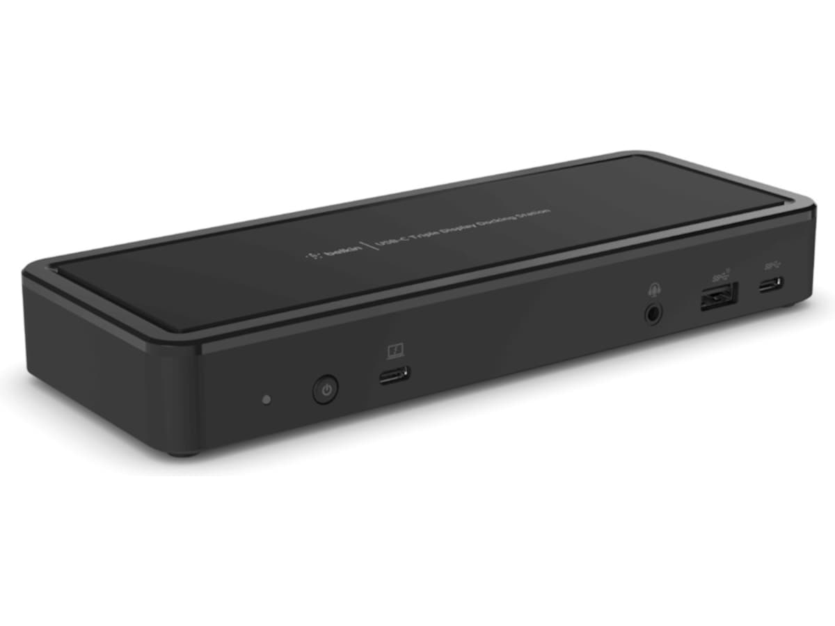 Belkin 14-i-1 Multiport Docking (sort) Dockingstasjon & USB-HUB