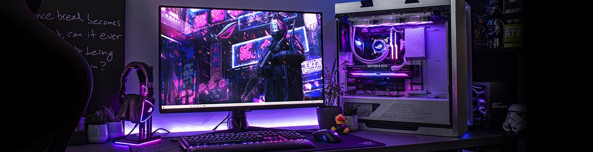 ASUS gaming-skjermer