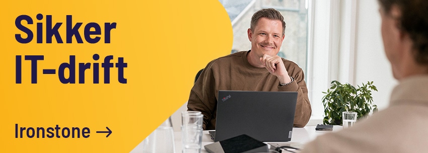 Sikker IT-drift med Ironstone, les mer