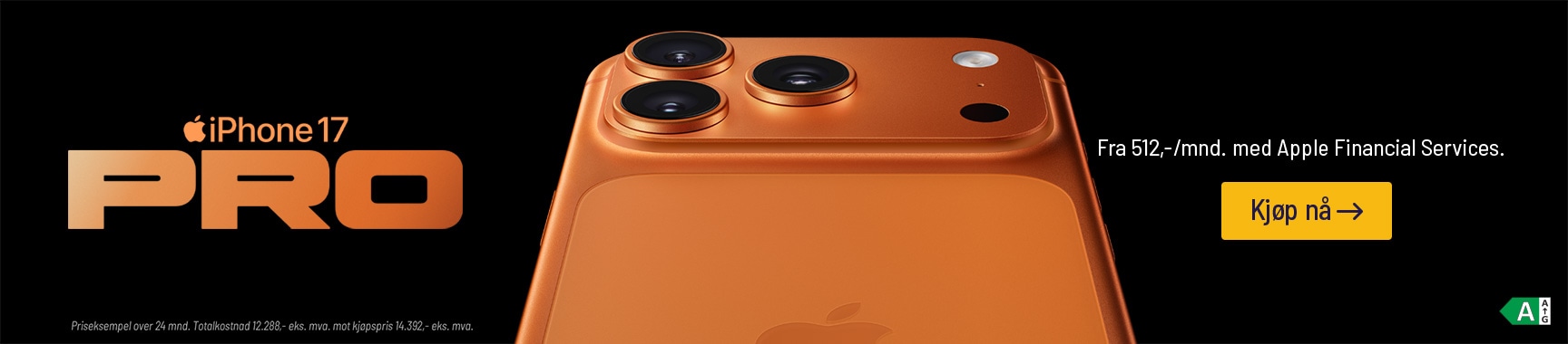 Kjøp iPhone 17 Pro nå