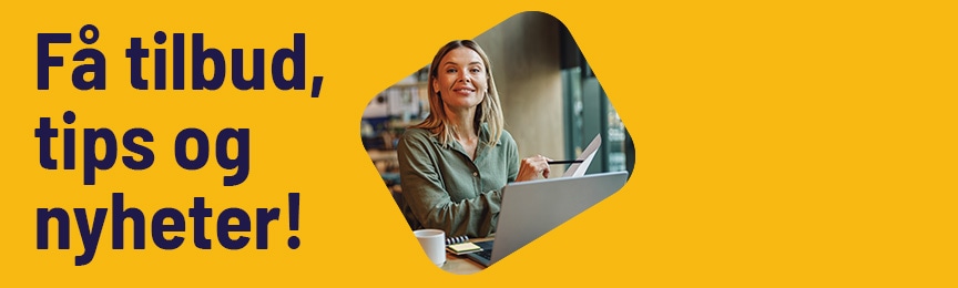 Meld deg på nyhetsbrev!