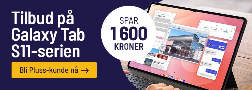 Klikk her for å se Samsung nettbrett på tilbud