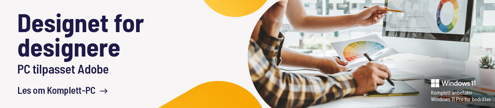 Les om Komplett-PC for designeren