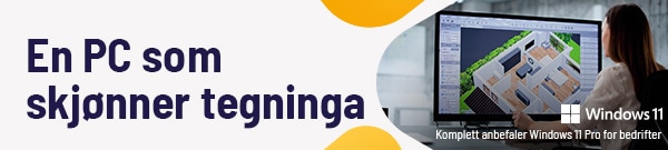 Les om Komplett-PC tilpasset Auto CAD - klikk her