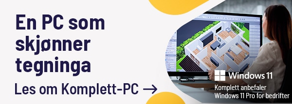 Finn din Komplett-PC tilpasset AutoCAD