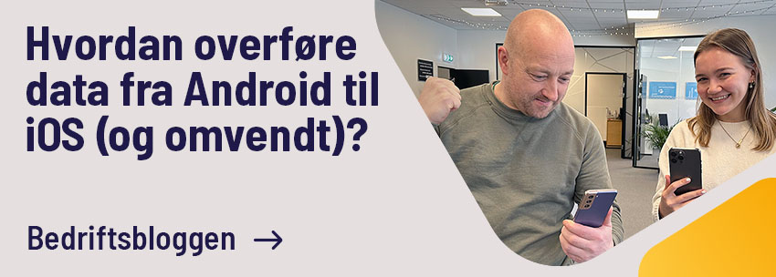 Hvordan overføre data fra Android til iOS
