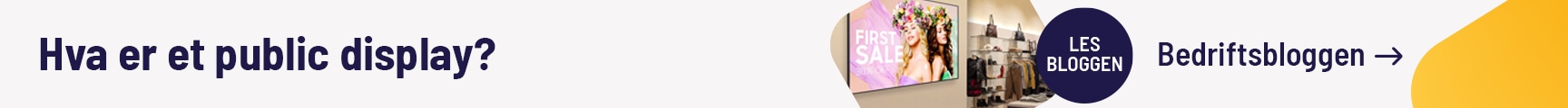 Hva er public display?