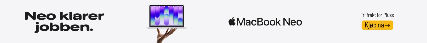 Alt om MackBook Neo - klikk her