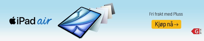 Se alle iPad Air med M4 chip - klikk her