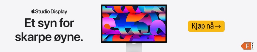 Klikk her for studio Display