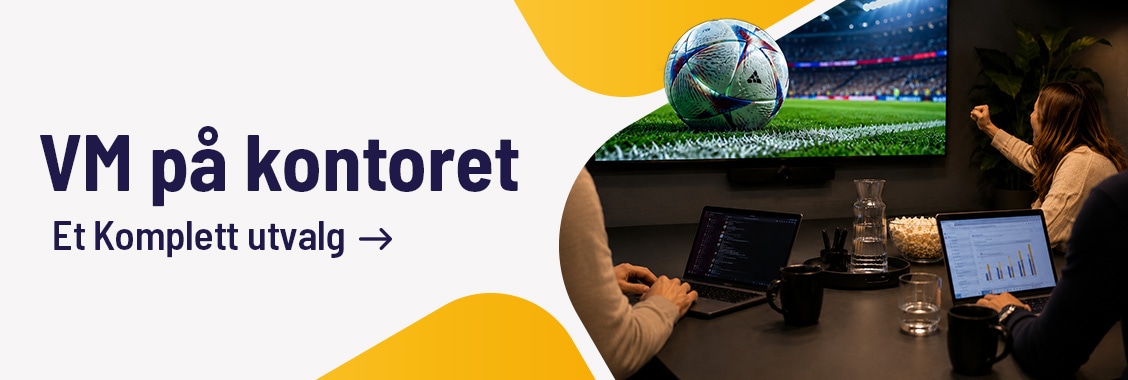 Gjør arbeidsplassen klar til VM-Klikk her
