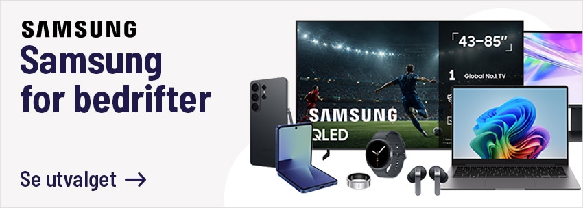Se vårt utvalg av Samsung produkter
