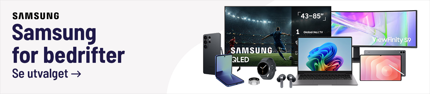 Se vårt utvalg av Samsung produkter
