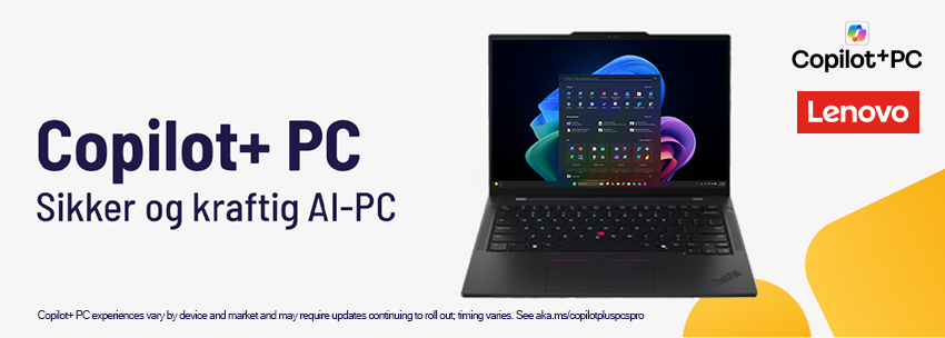 Klikk her for Lenovo Copilot+ PC