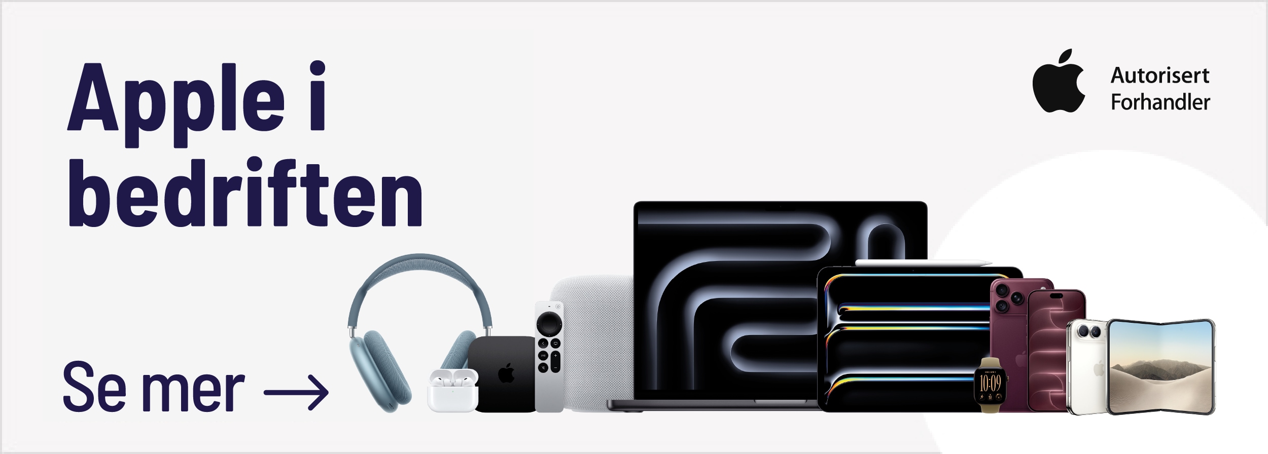 Apple i bedriften - se mer