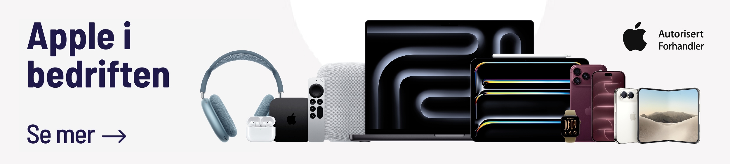 Apple i bedriften - se mer