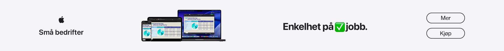 Apple er perfekt for små bedrifter