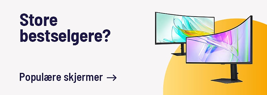 Se skjermene fra Samsung