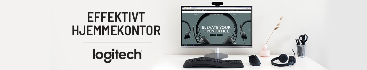 Effektivt hjemmekontor med Logitech