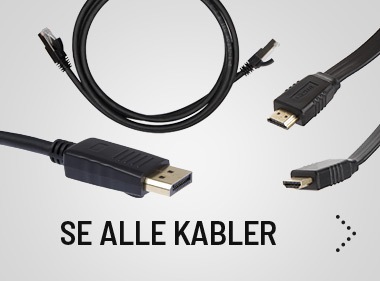 Se kabler her!
