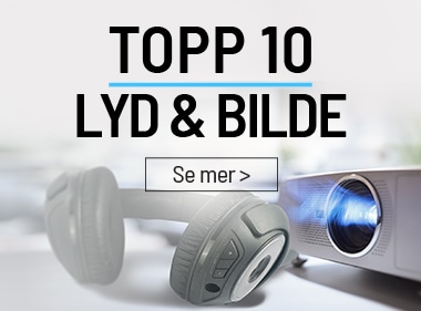 Topp 10 lyd & bilde