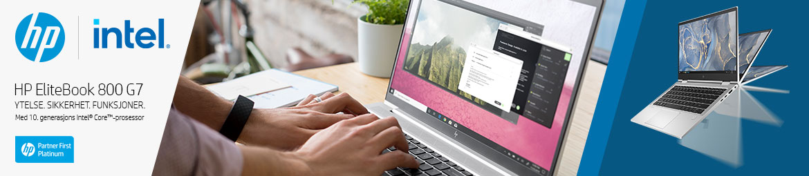 HP Elitebook 800 serien. Les mer her.