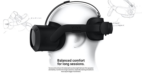 Balansert komfort for lange økter