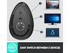 Logitech MX Vertical Trådløs BluetoothMus Ergonomi