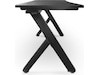Svive Cygnus Gaming Desk matt sort med grå sømmer Gaming desk