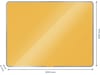 Leitz Cosy Glasstavle - magnetisk whiteboardtavle 80x60 cm - varmgul Whiteboardtavler