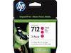 HP blekk 712 3-pack Magenta Blekkpatroner