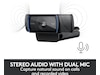 Logitech C920e HD webkamera sort Webkamera