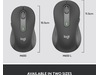 Logitech Signature M650 Wireless Mouse - GRAPHITE Mus