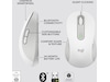 Logitech Signature M650 Large trådløs mus Offwhite Mus
