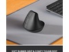 Logitech Lift Vertikal Venstre mus (graphite) Mus
