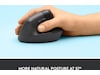 Logitech Lift Vertikal mus (graphite) Mus